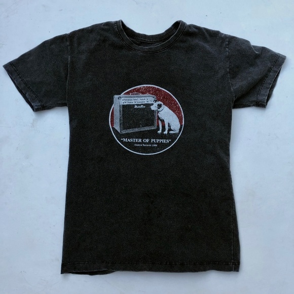 RockMade Metallica Elektra Records Master of Puppies Graphic Tee - Picture 1 of 5